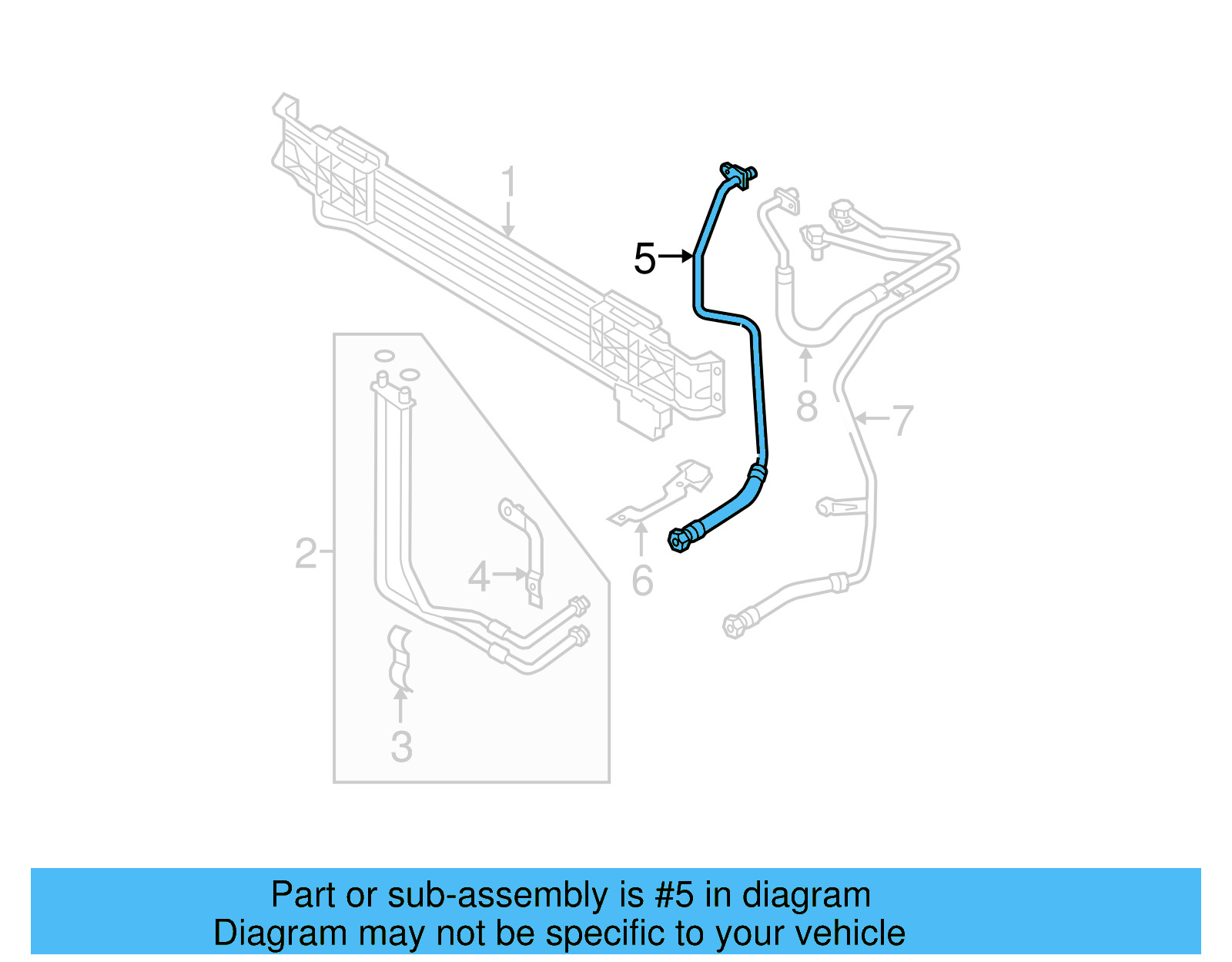 Feed Line 3C0-317-819-A - View 6