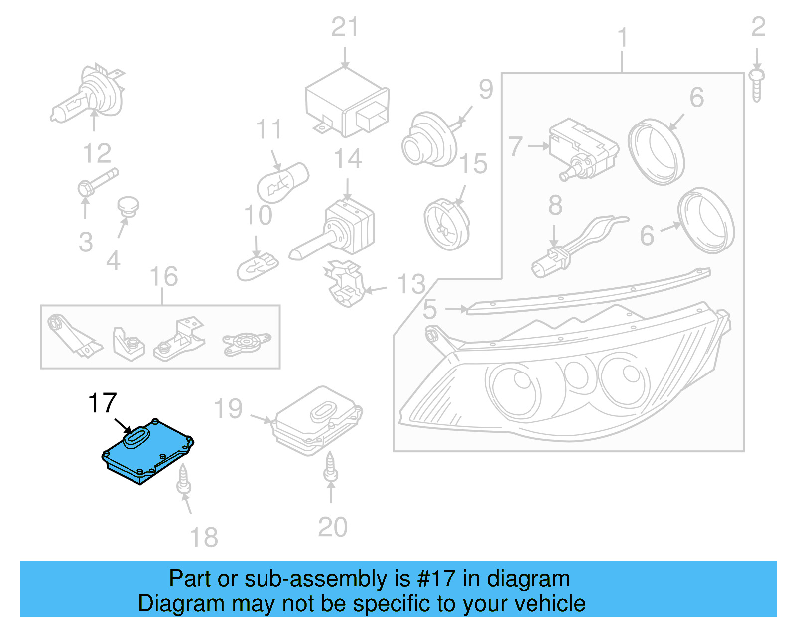 Control Module 5M0-907-391 - View 28