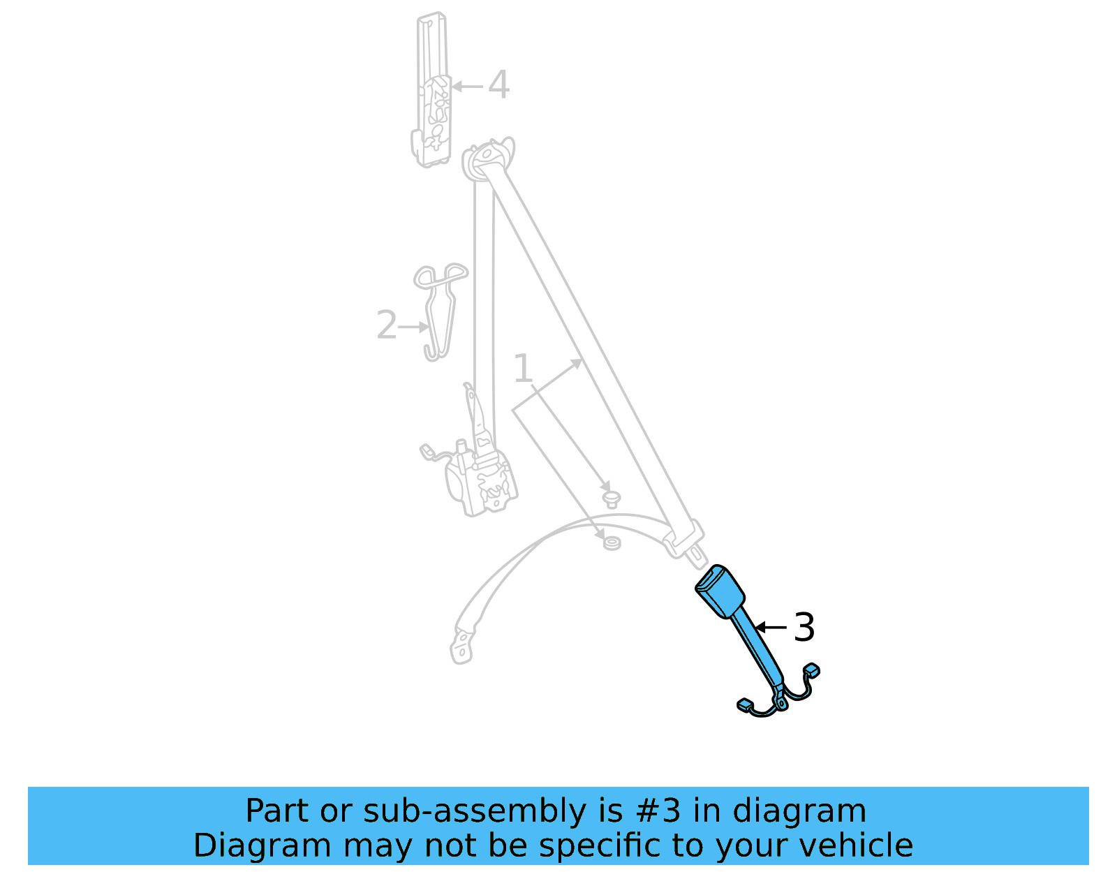 Buckle 8Y0-857-755-MNB - View 4