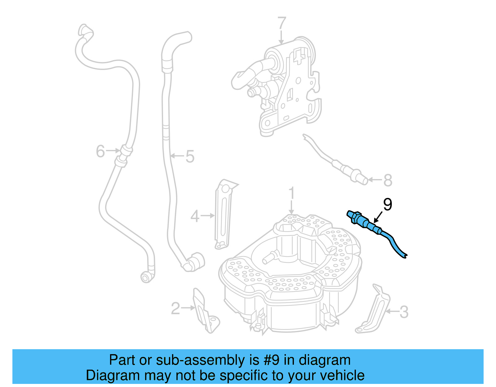 Oxygen Sensor 04E-906-262-EF - View 6