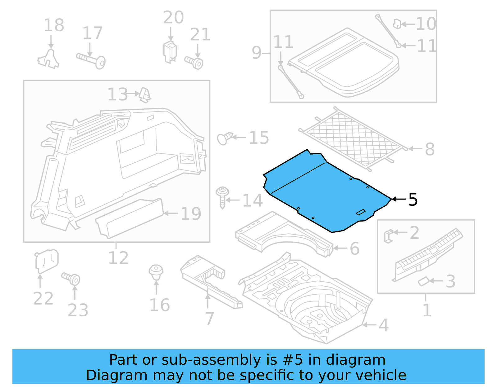 Spare Cover 3G8-863-463-A-6B5 - View 4