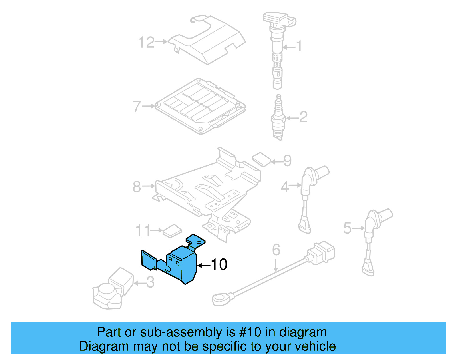 ECM Support 1K1-907-269 - View 38
