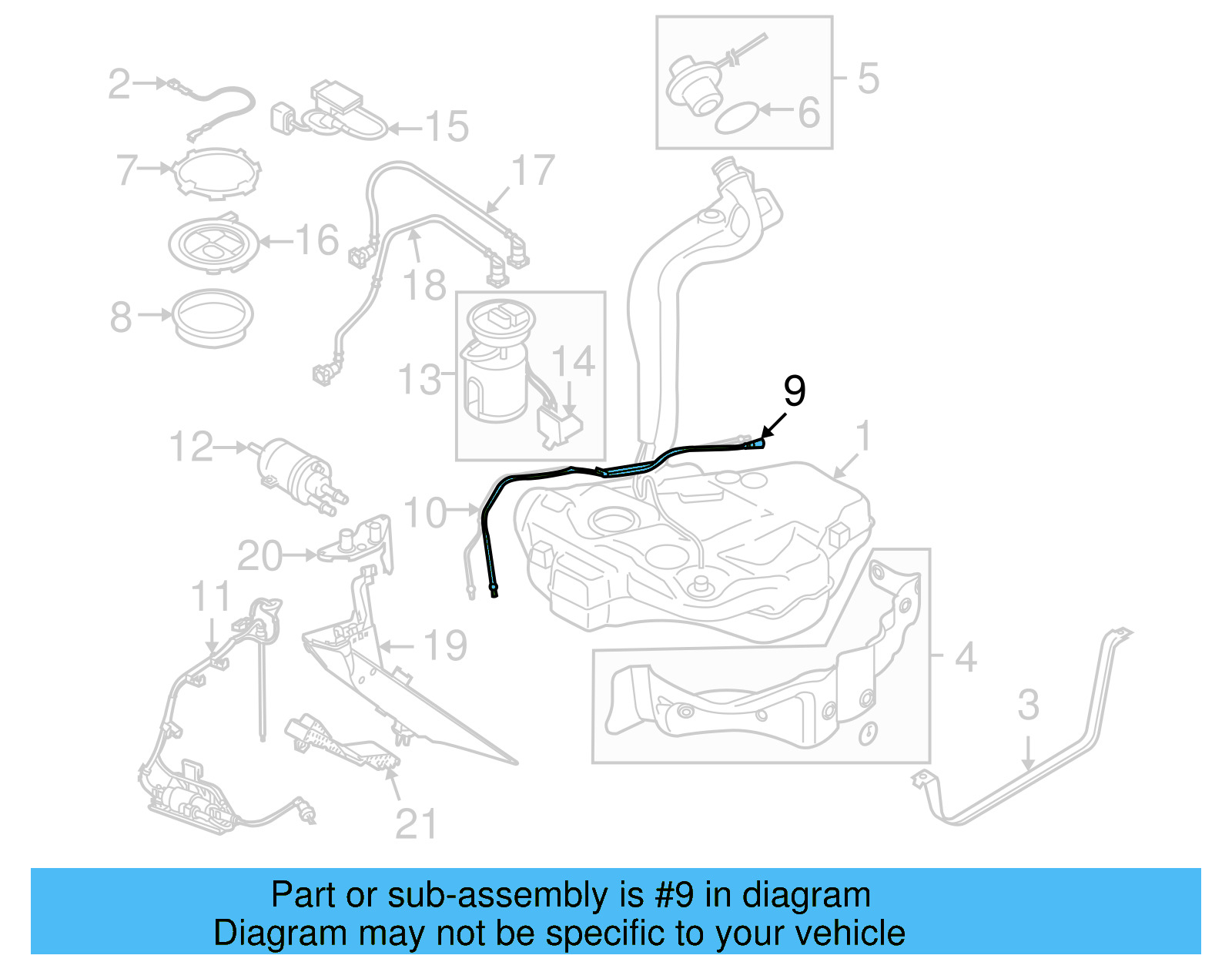 Breather Tube 1K0-201-931-H - View 20