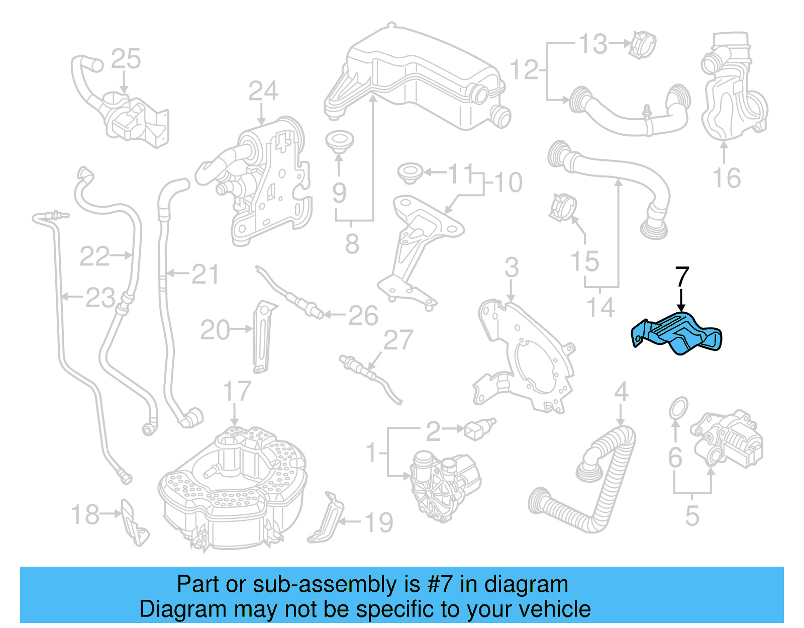 Heat Shield 04E-131-783-F - View 3