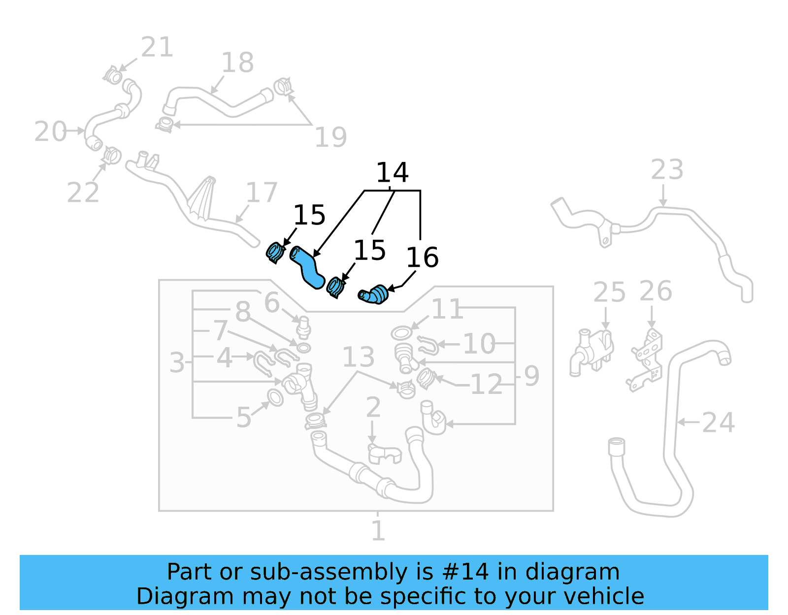 Hose Assembly 3QF-122-058-C - View 4