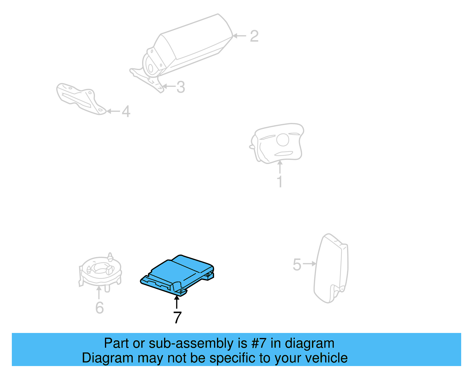 Control Module 8L0-959-655-B - View 10