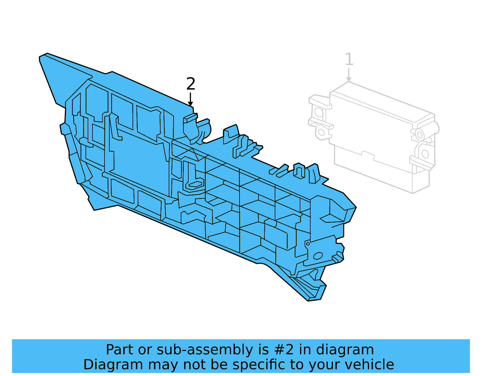 Mount Bracket 5C0-971-502-A - View 4