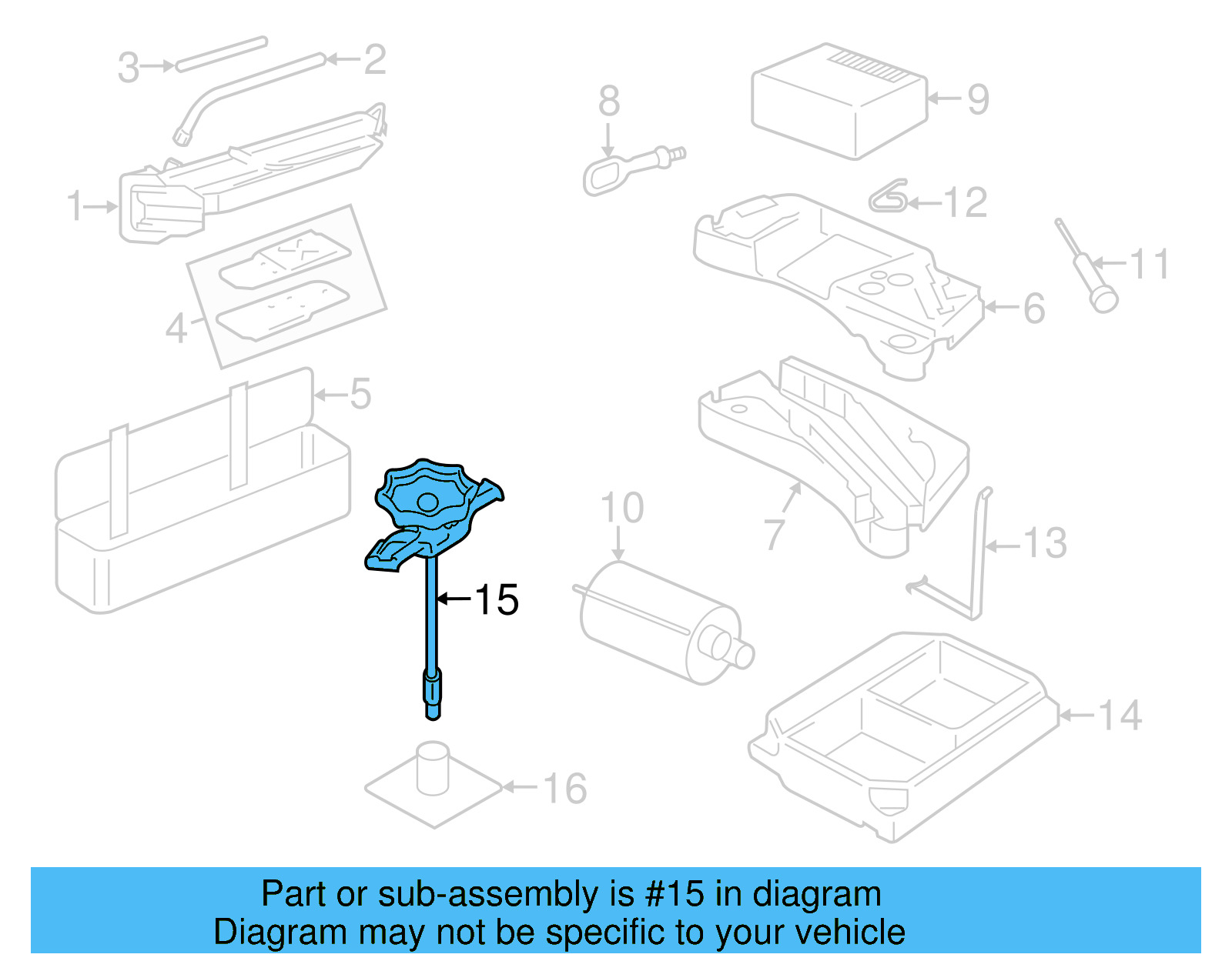 Hold Down 7P0-601-233 - View 9