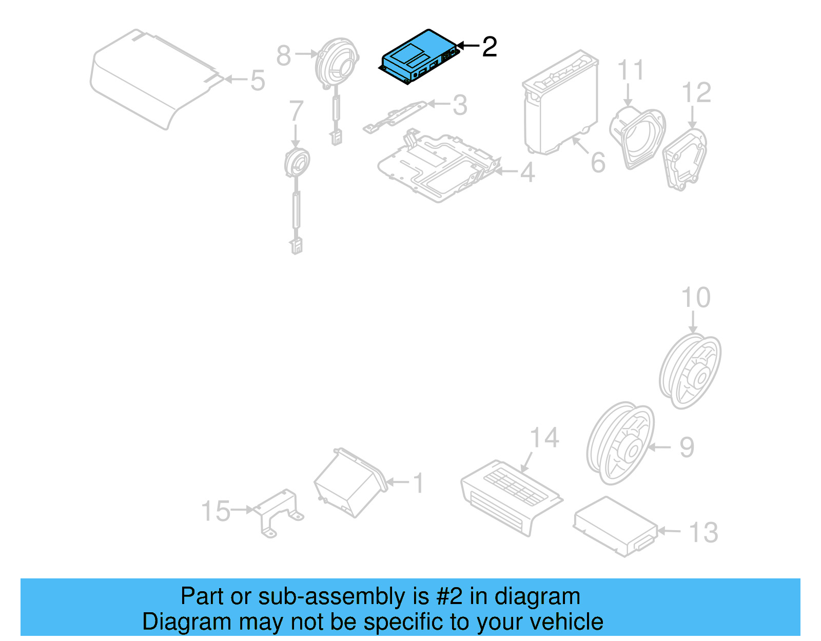 Control Module 8E0-035-593-Q - View 12