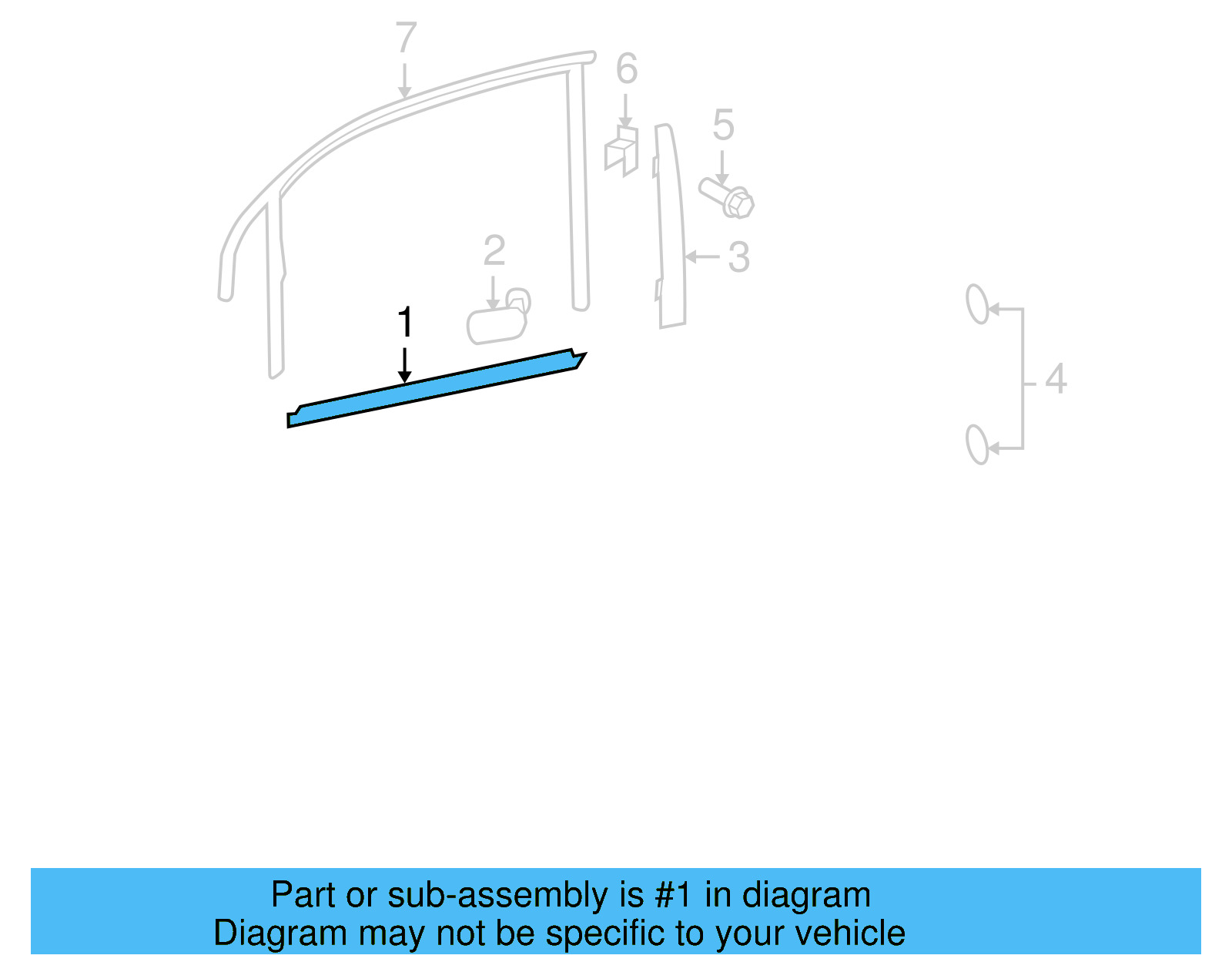 Belt Weather 1K5-837-477-E-5AP - View 7
