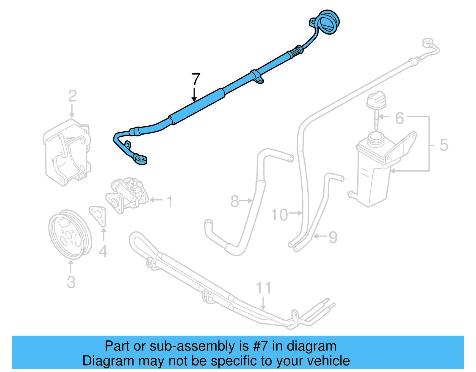 Pressure Hose 3B1-422-893-B
