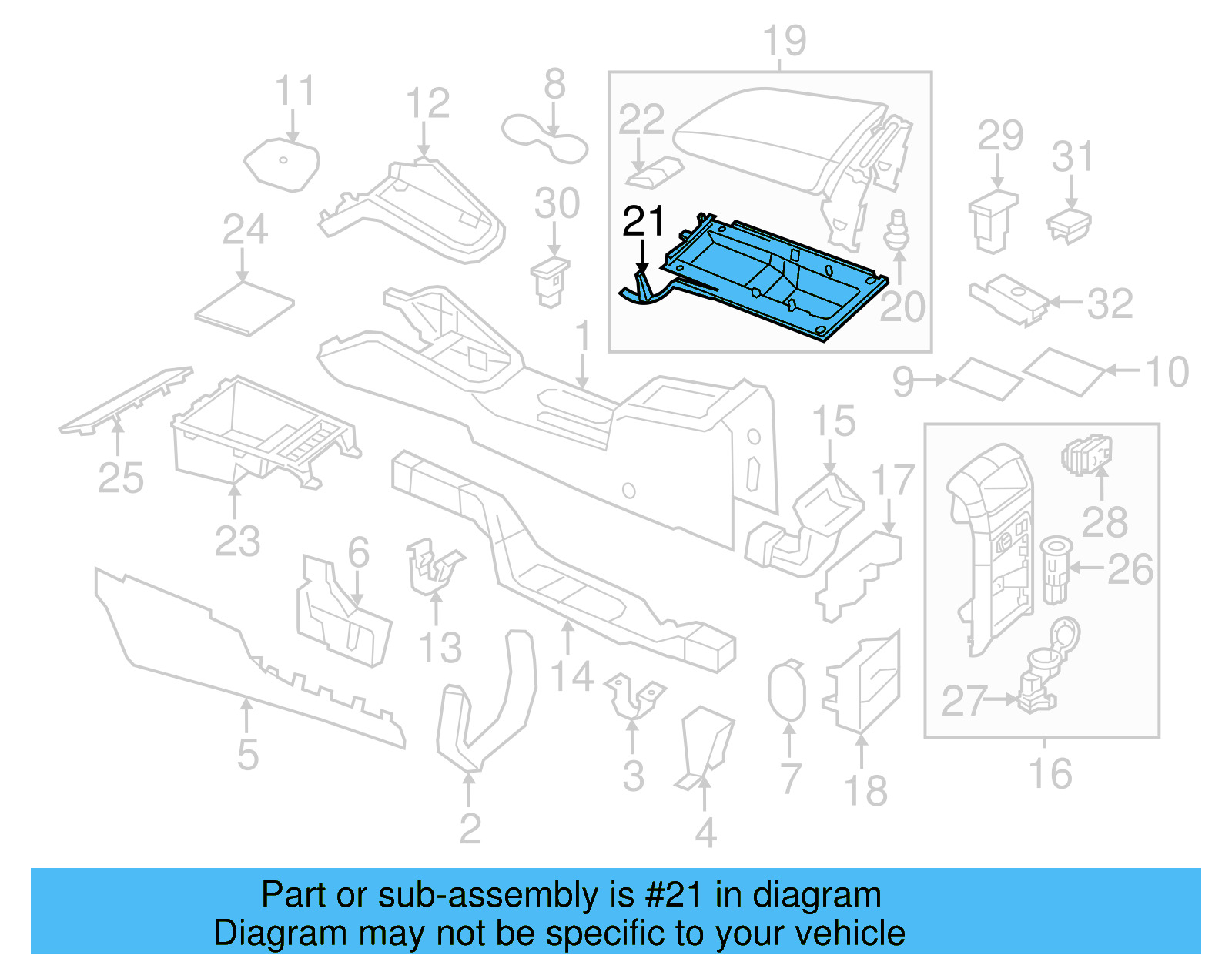 Inner Cover 5C6-864-249-A - View 5