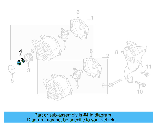Pulley Hardware Kit 028-903-320-C - View 40