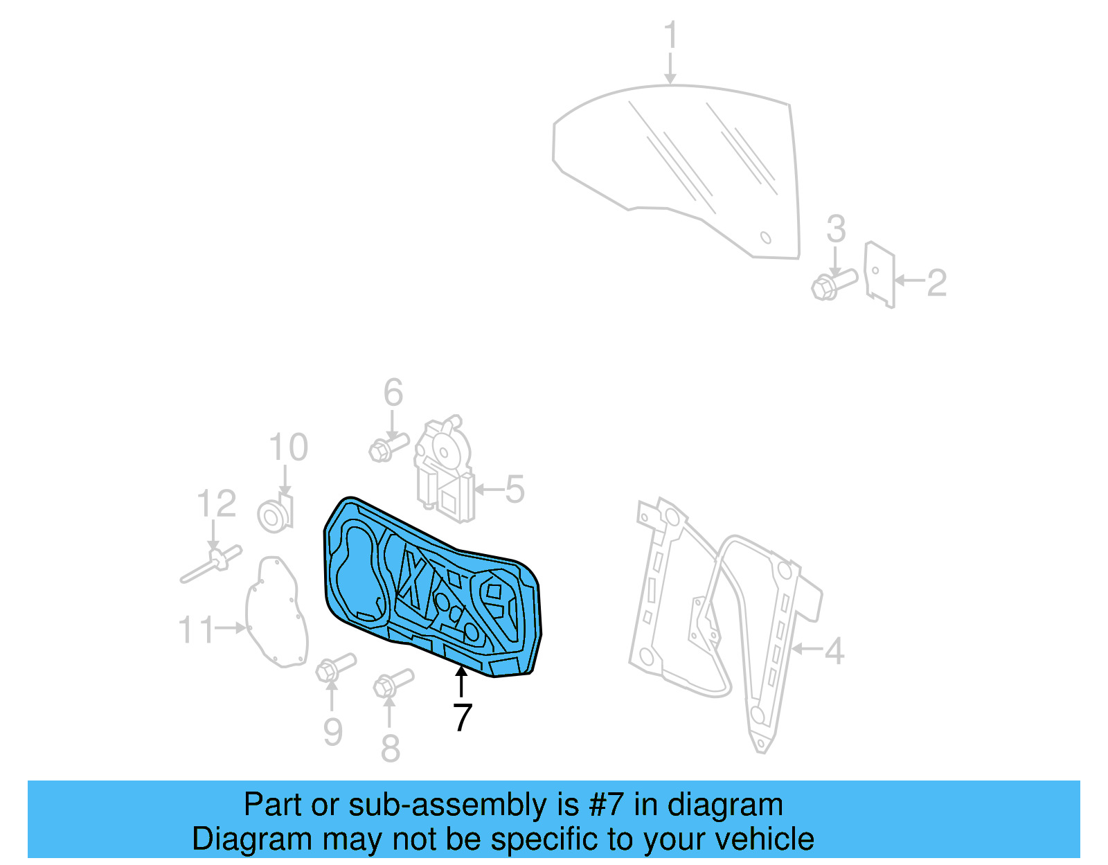Inner Housing 3C8-837-755-D - View 4