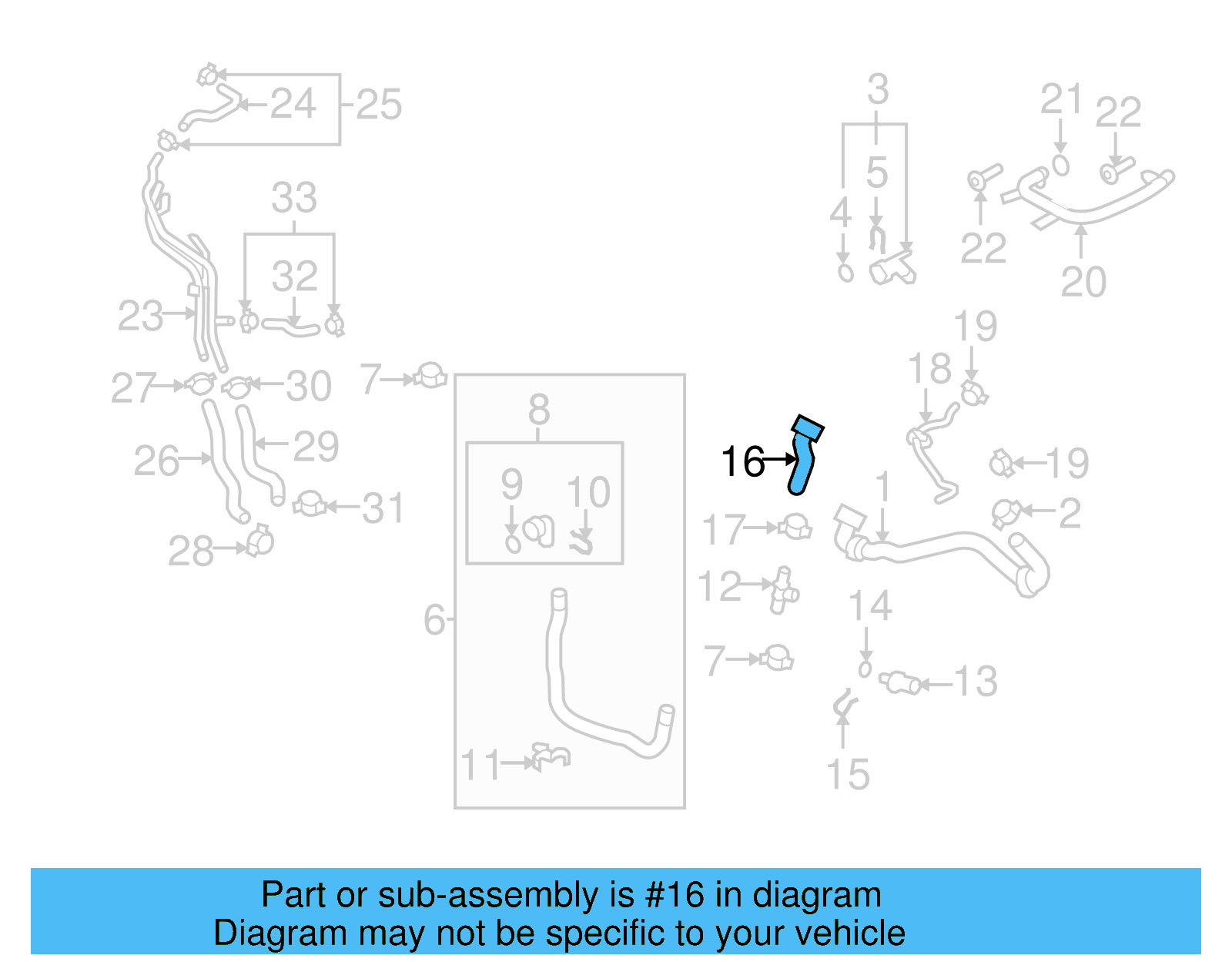 Connector Hose 5N0-121-051-C - View 12