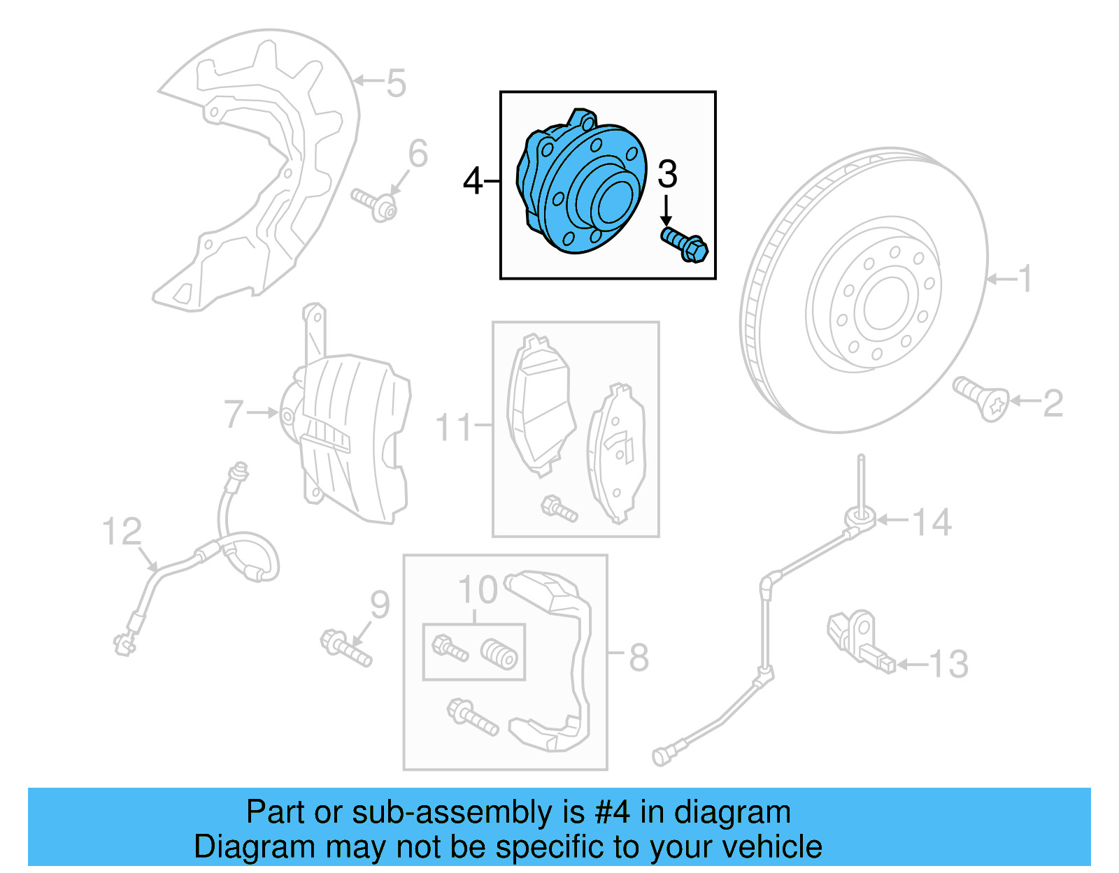 Hub Assembly 3QF-407-621-G - View 21
