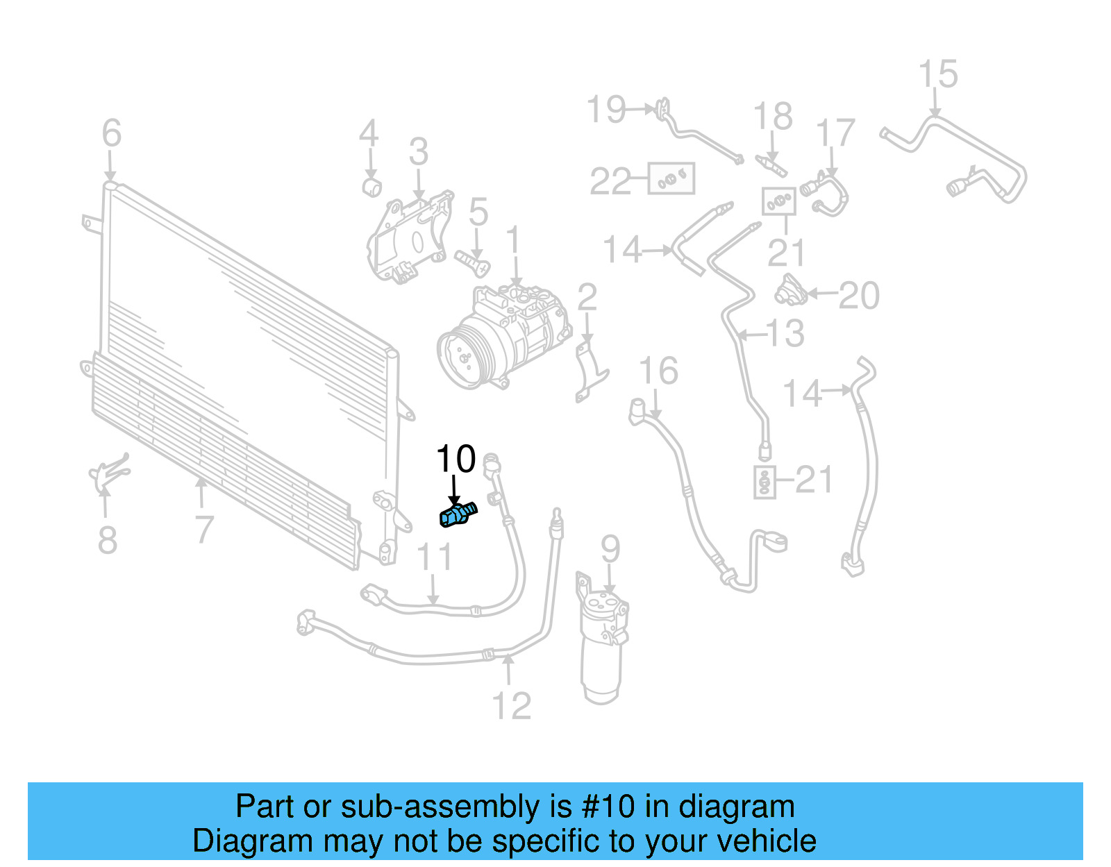 Low Pressure Switch 3D0-959-126-D - View 6