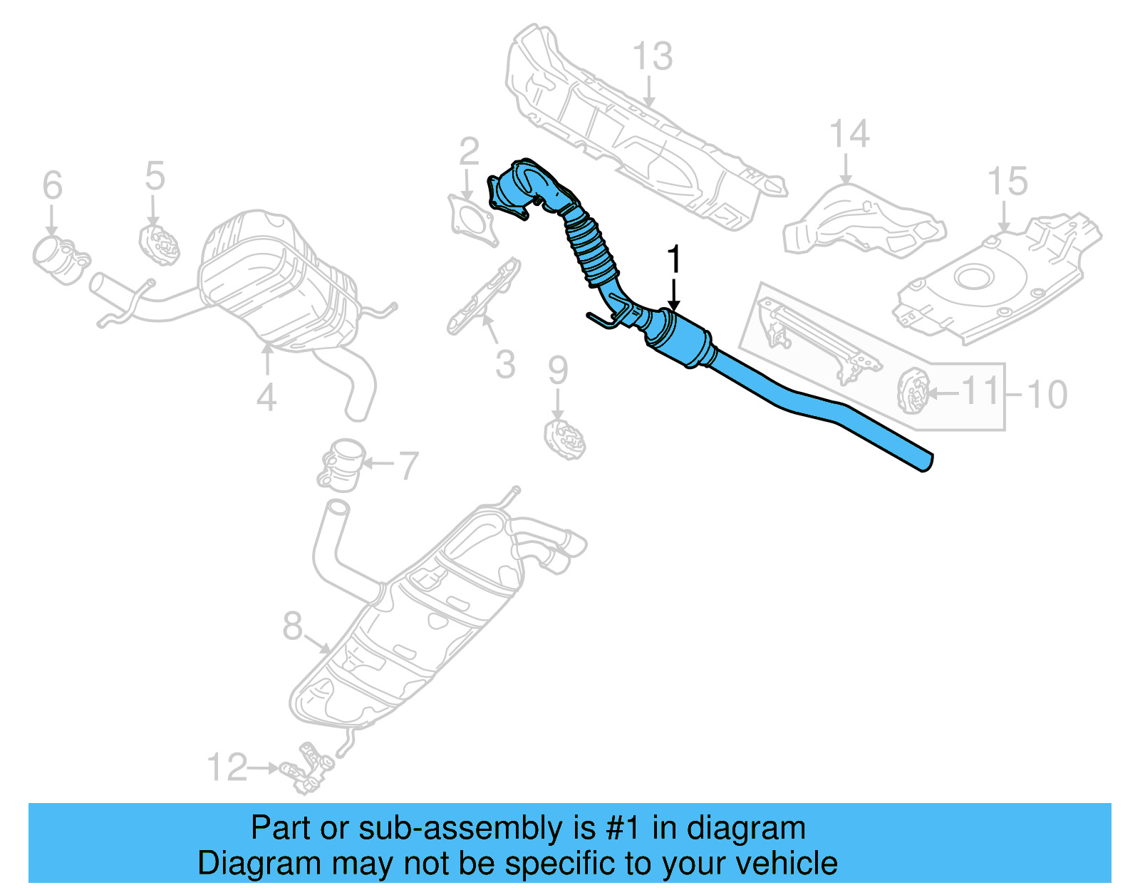 Converter & Pipe 1K0-254-512-PX - View 14