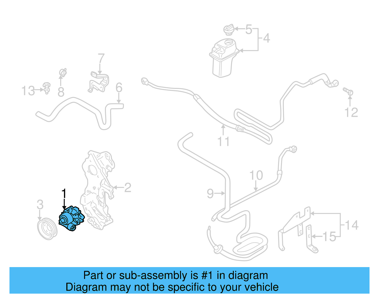 Power Steering Pump 6N0-145-157-X - View 23