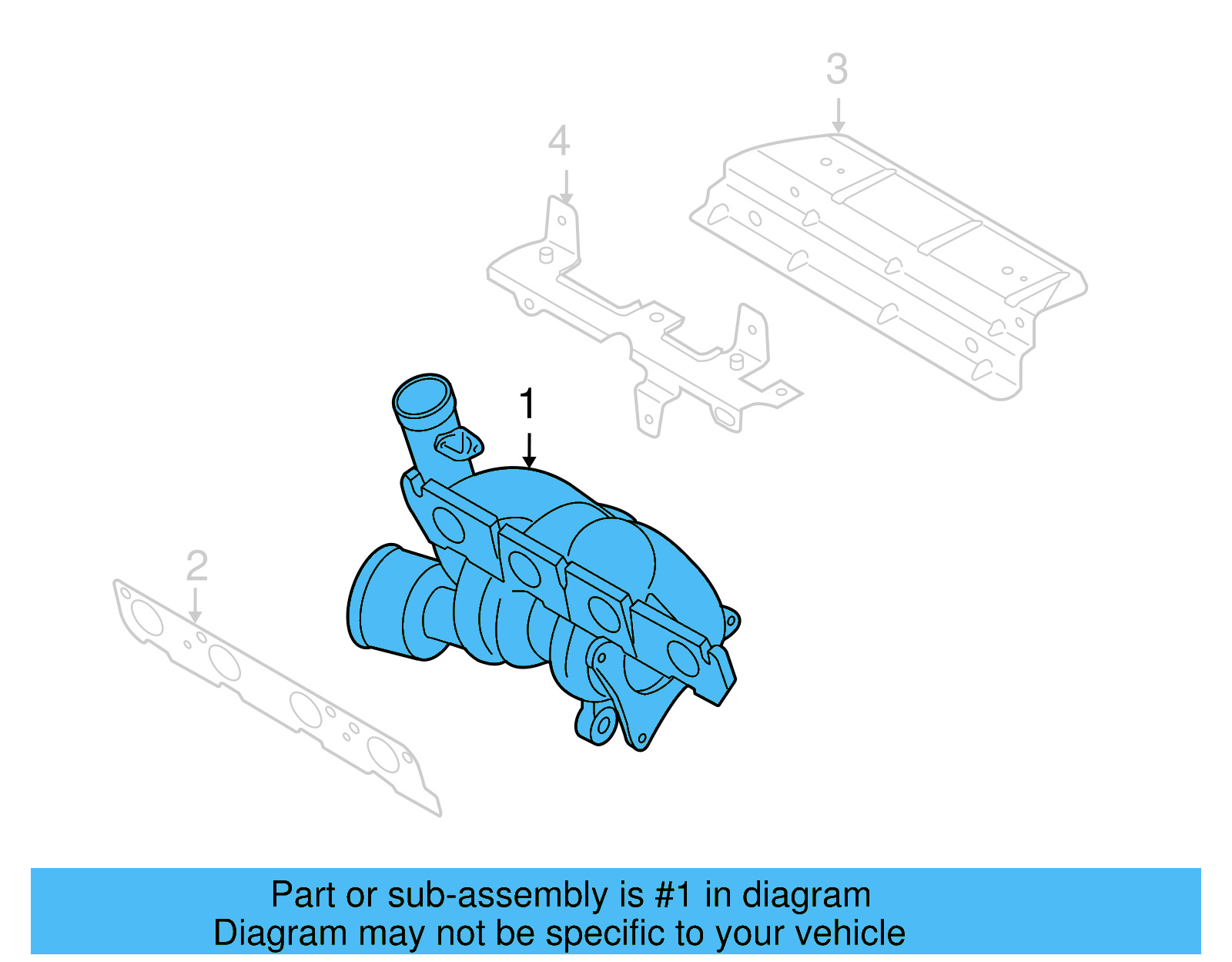 Exhaust Manifold 06J-145-713-FX - View 16