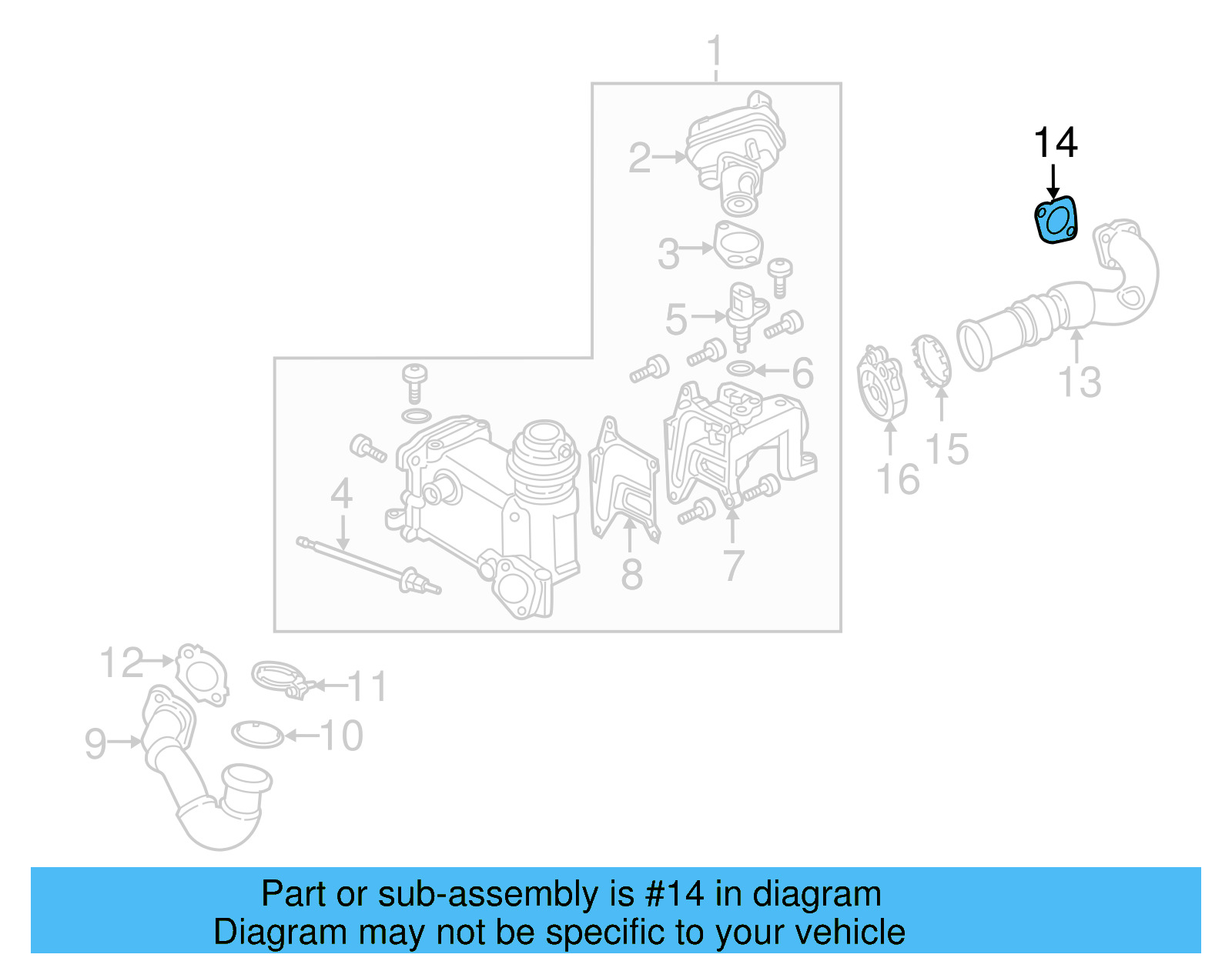 Water Pipe Gasket 059-131-599-K - View 7