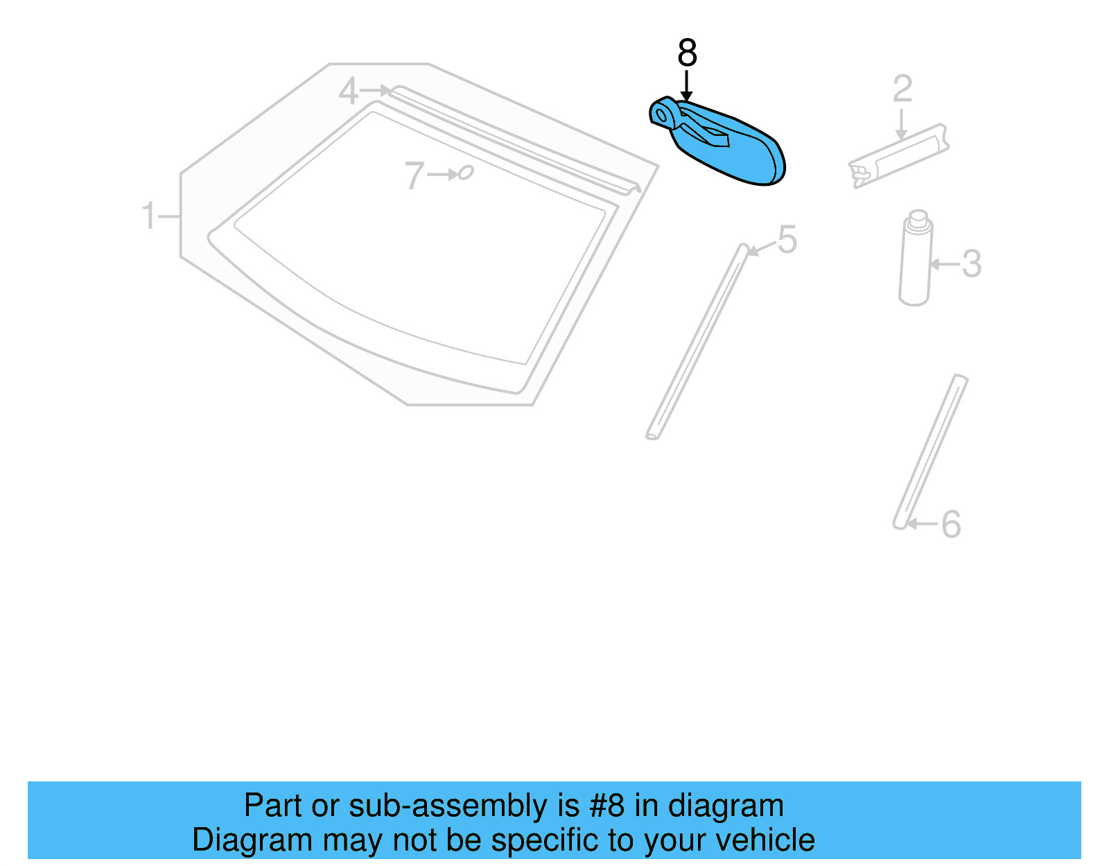 Mirror Inside 6N0-857-511-A-01C - View 3
