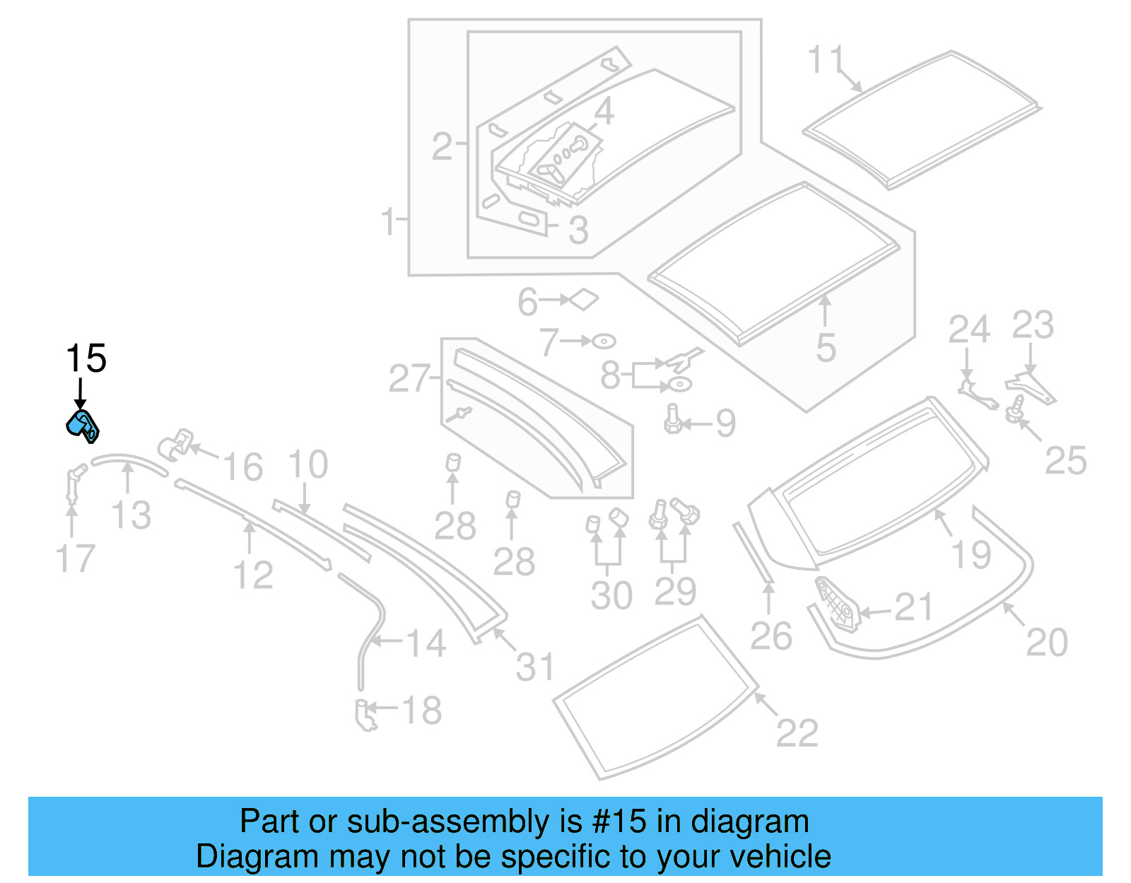 Drain Tube Clamp 1Q0-877-237 - View 6