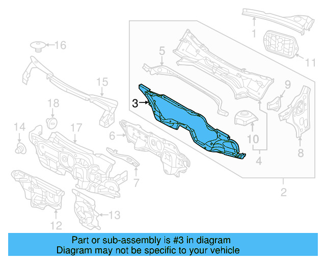 Front Panel 5C0-802-165 - View 2