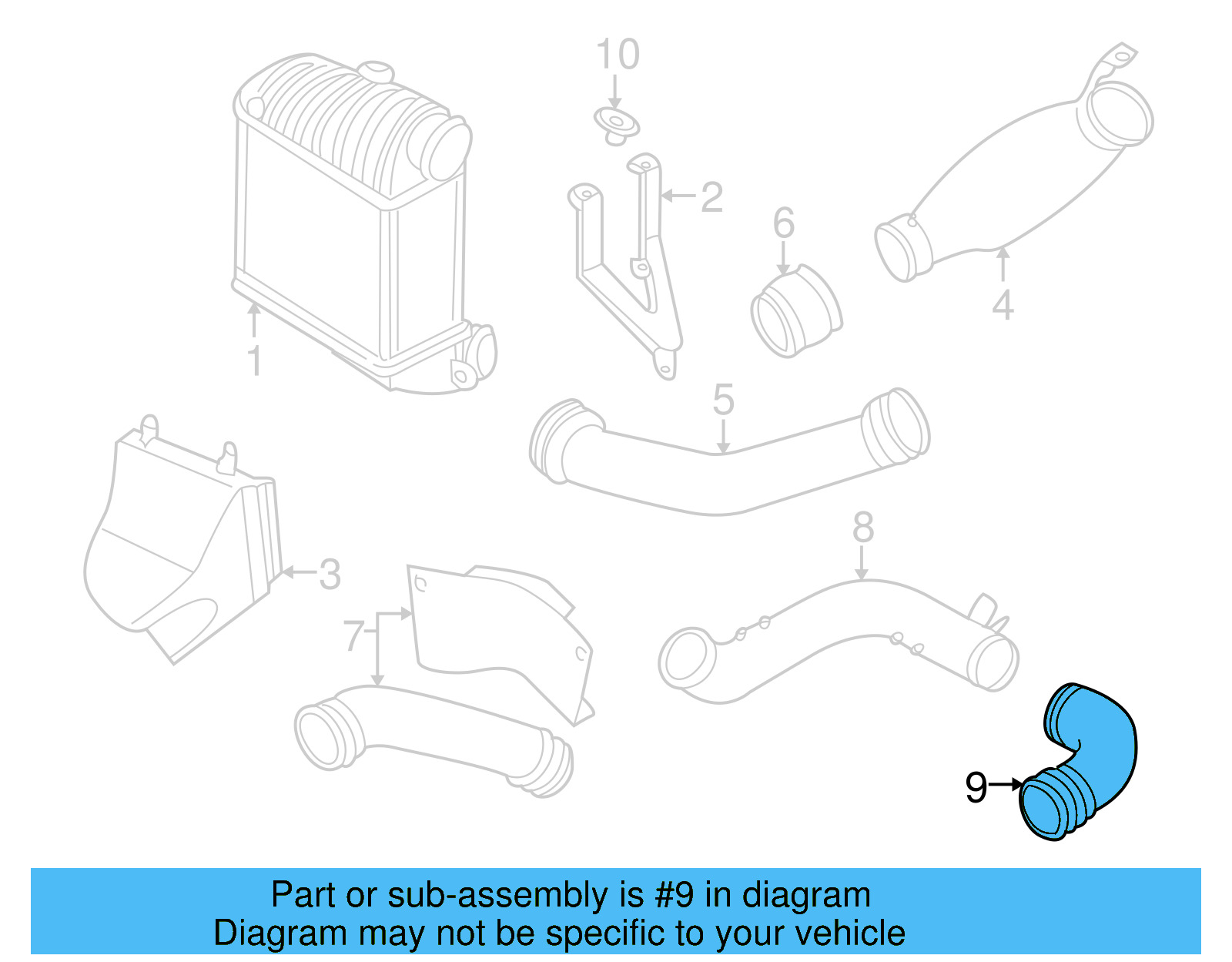 Connector Pipe 06A-145-832-M - View 7