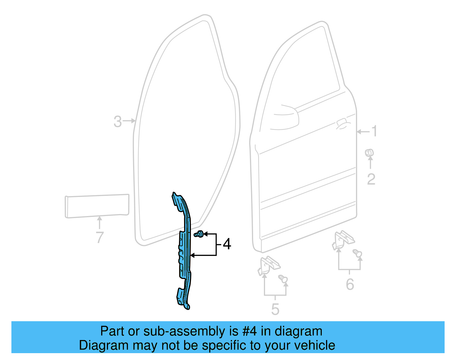 Front Seal 3B0-837-725-A - View 14