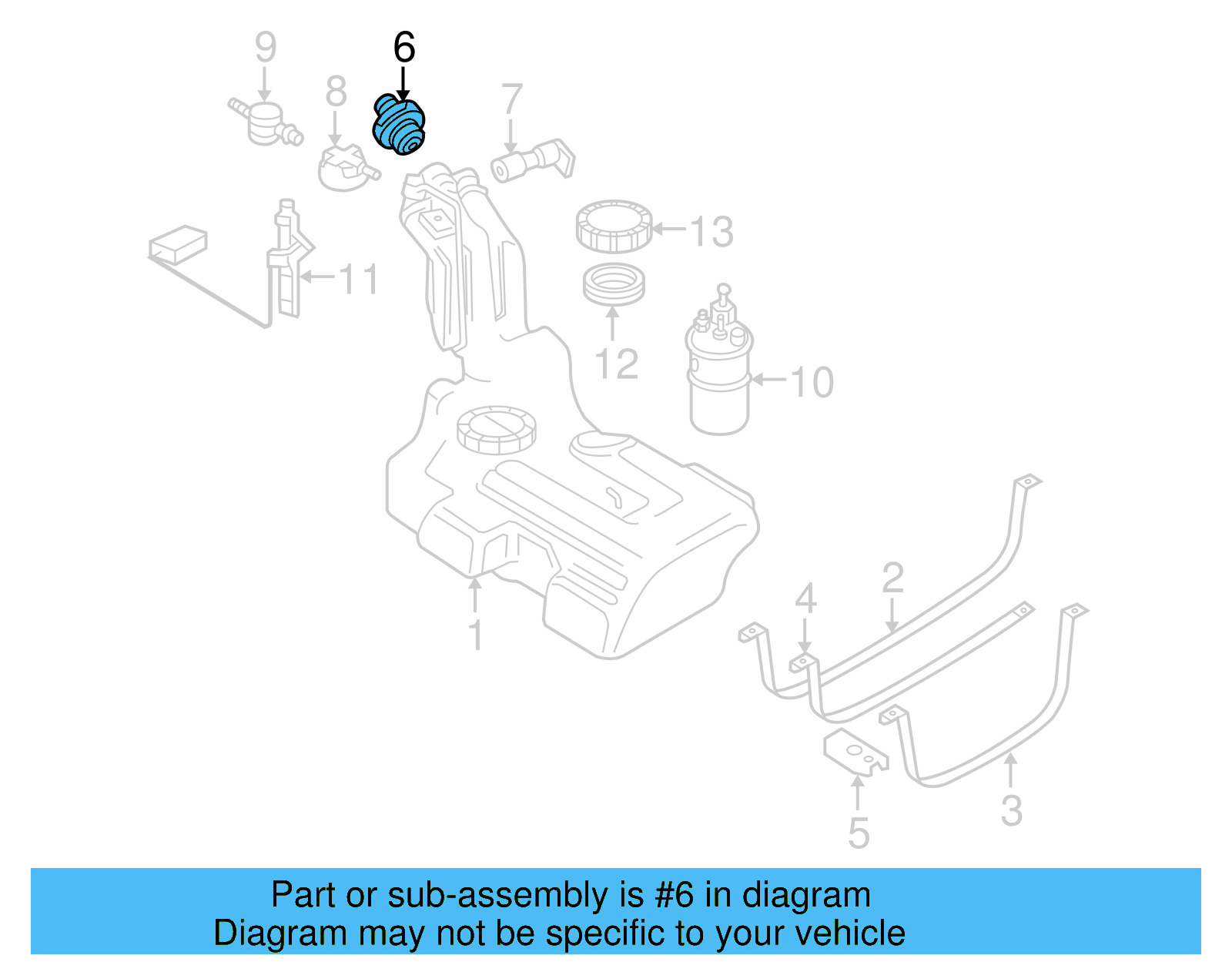 Fuel Cap 3D0-201-550-AE - View 6