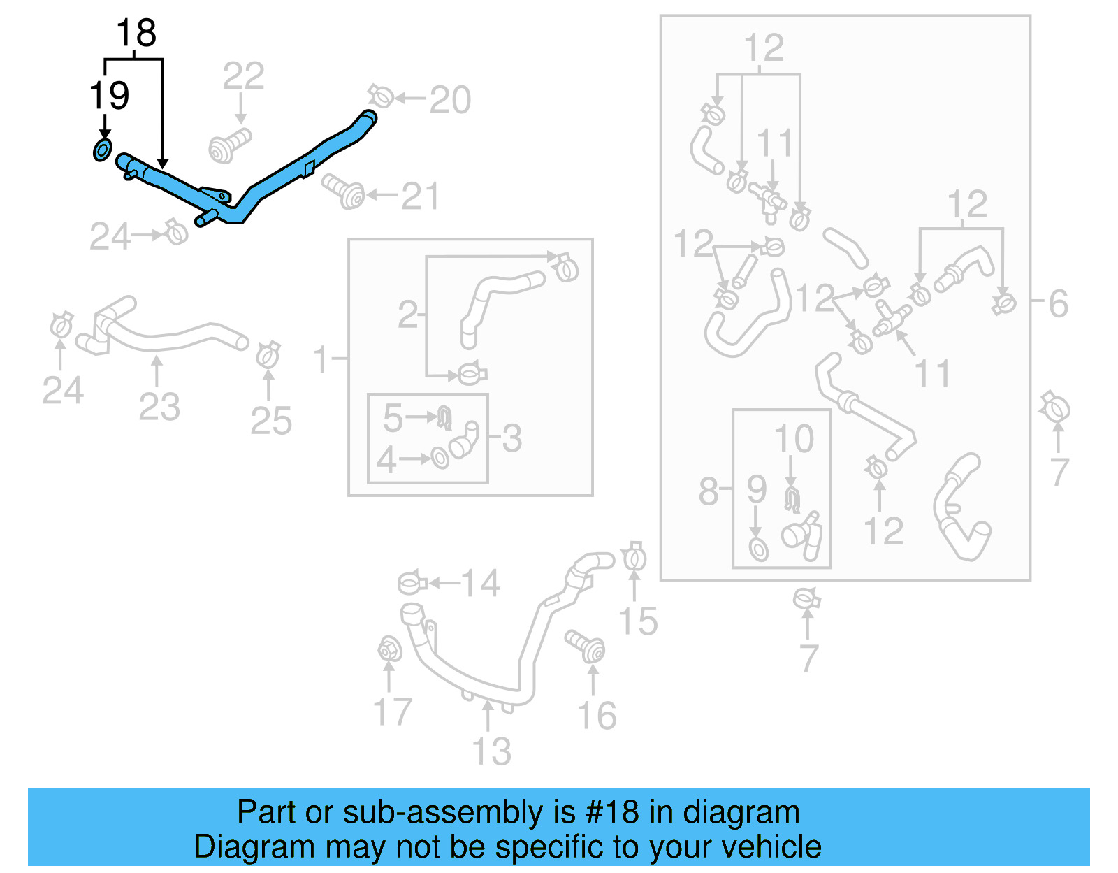 Tube 03L-121-065-AD - View 6