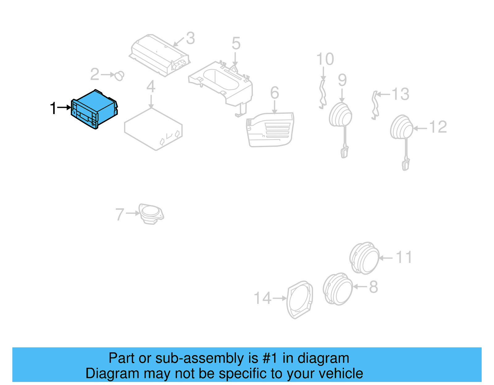 Radio 7L6-035-684-CX - View 5