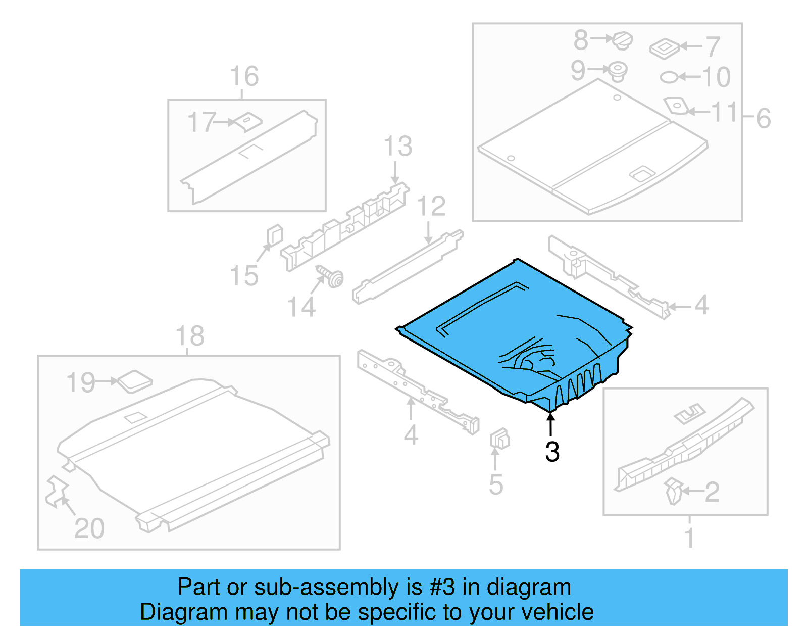 Liner 5G9-863-544-B-CA9 - View 5