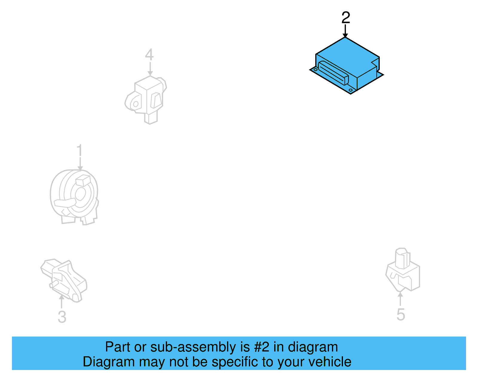 Control Module 5N0-959-655-AE-517 - View 2