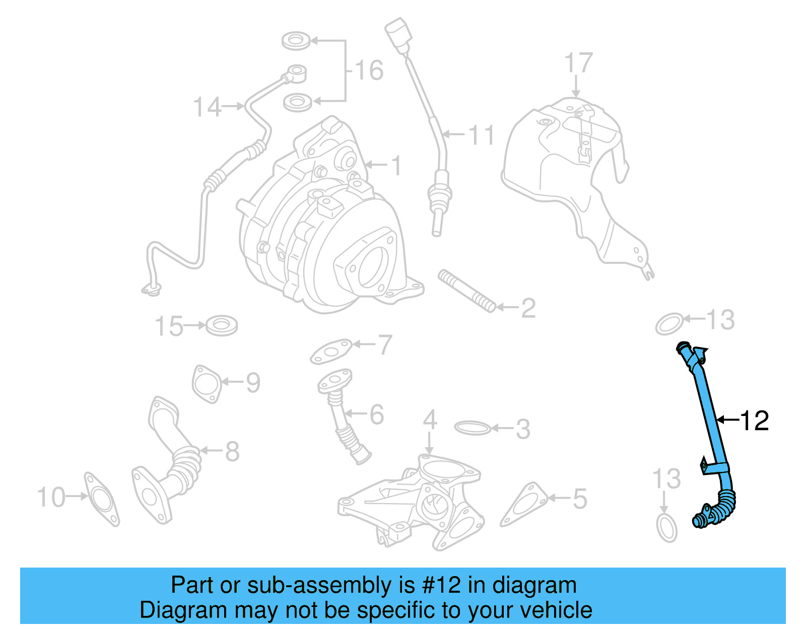 Return Tube 059-145-735-AJ - View 11