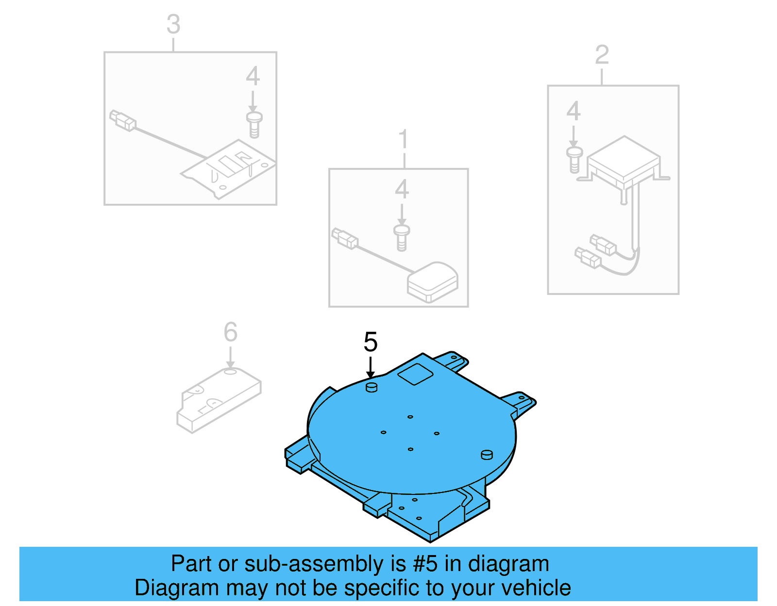 Holder 1Q0-035-517 - View 4