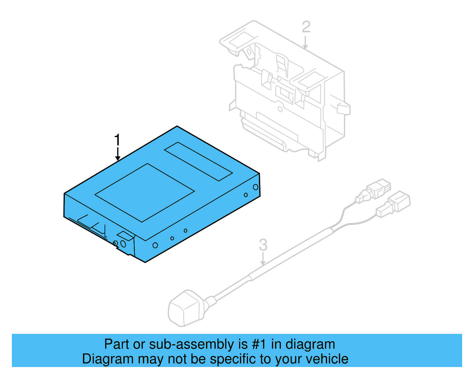 Control Module 3C8-907-441 - View 7