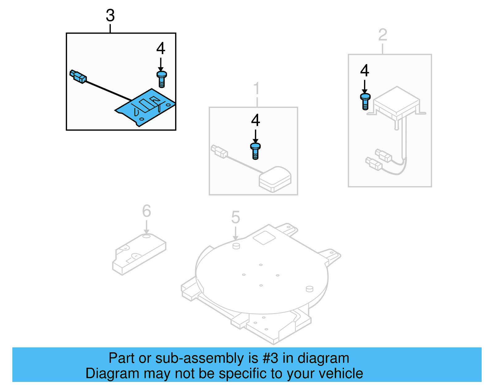 Antenna 1Q0-035-540-F - View 4