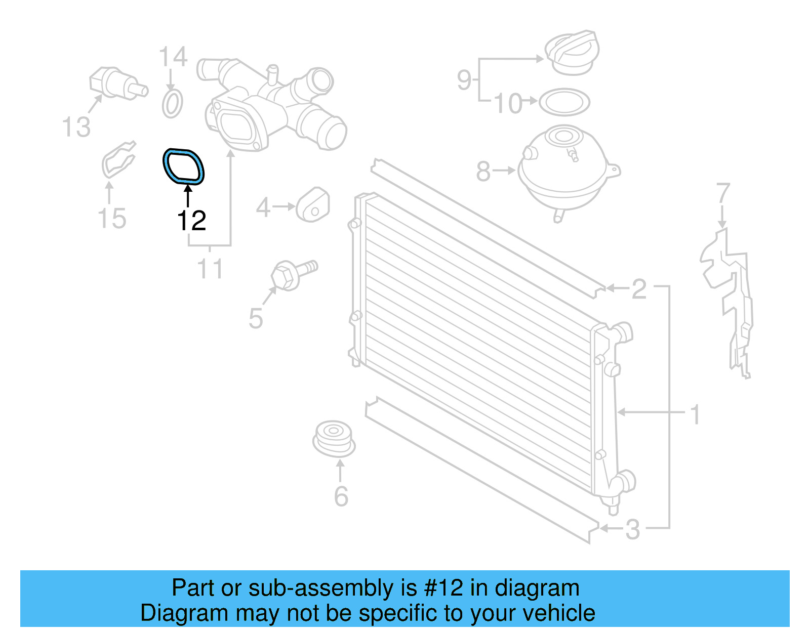 Flange Seal 038-121-688-D - View 27