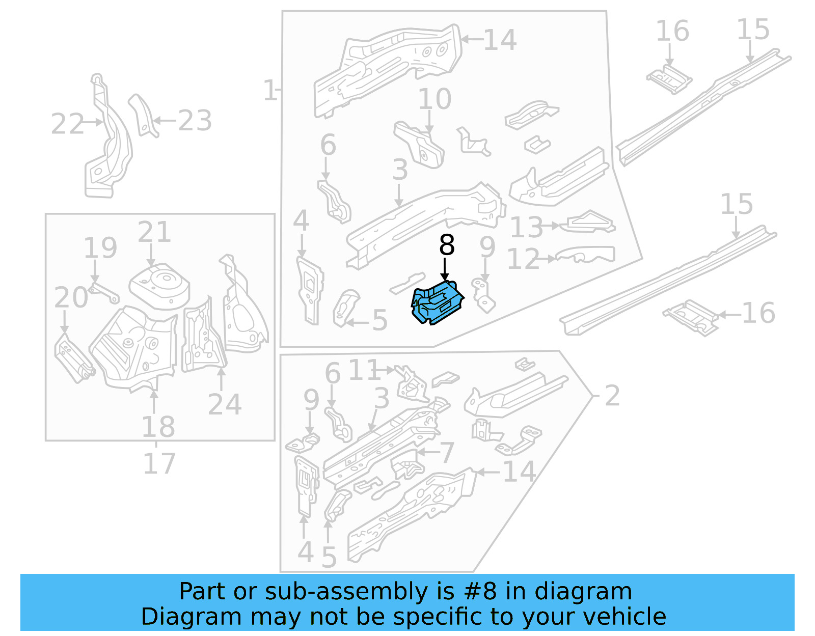Engine Mount Bracket 5Q0-802-068 - View 10