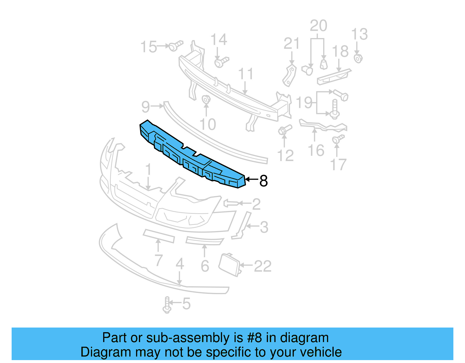Absorber 3C0-807-248-A - View 4