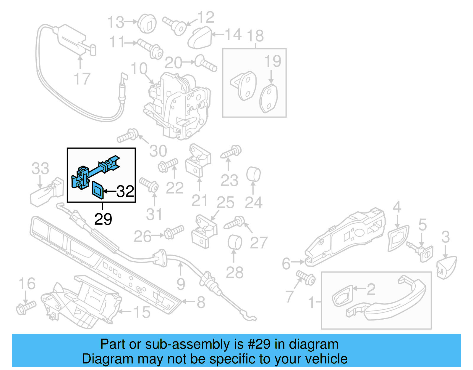 Door Check 7P0-837-249-B - View 6