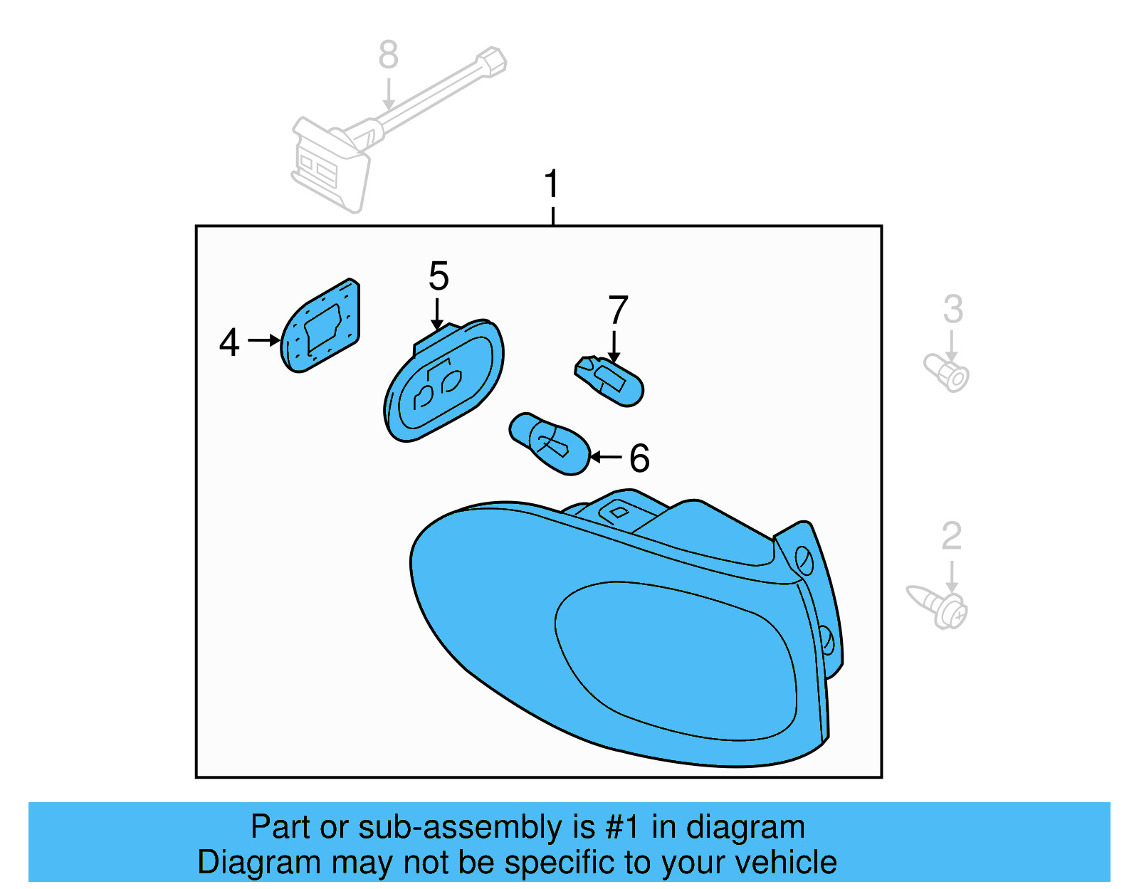 Tail Lamp Assembly 5N0-945-112-E - View 4