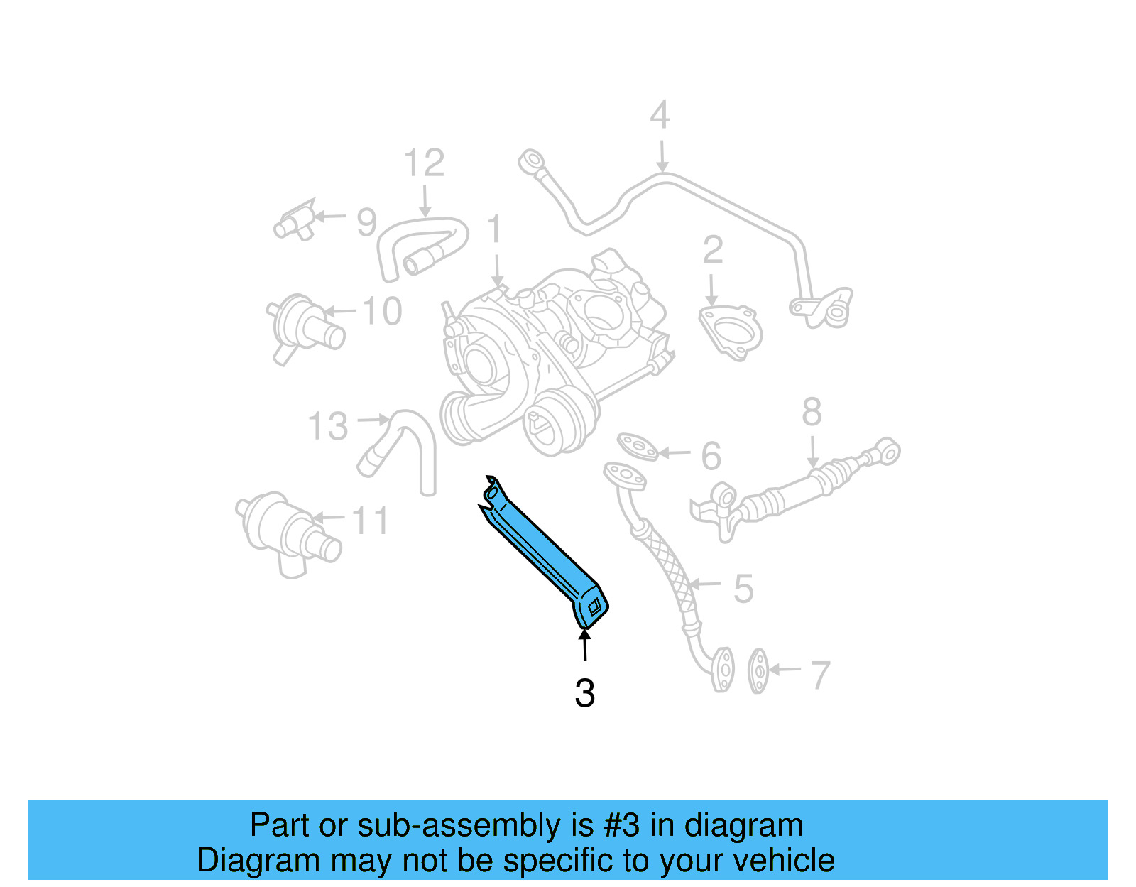 Support Bracket 06A-145-536-B - View 13