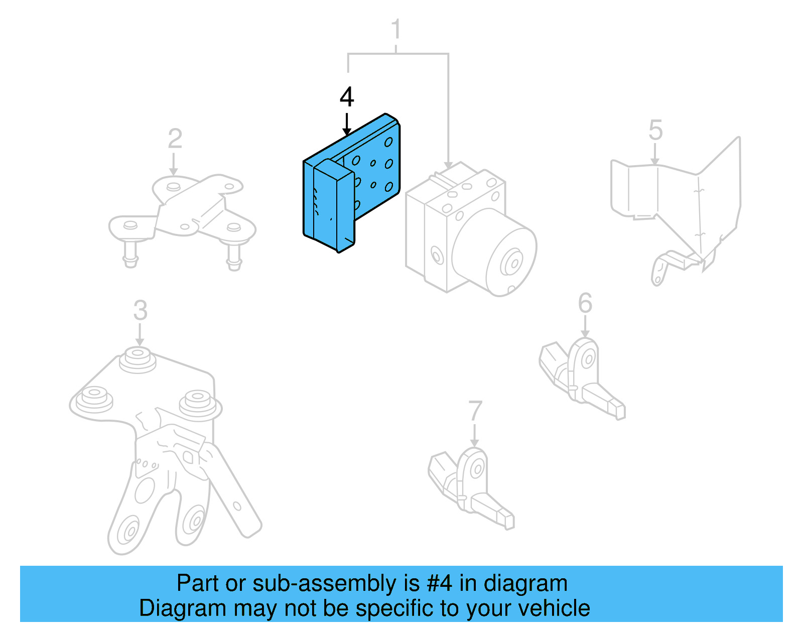 Control Module 1K0-907-375-AF - View 5
