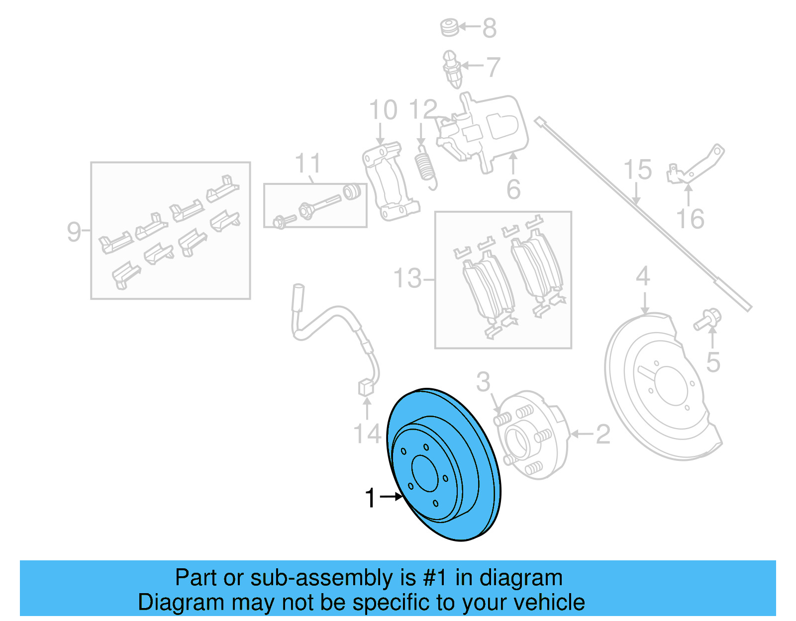 Rotor 7B0-615-601-B - View 4