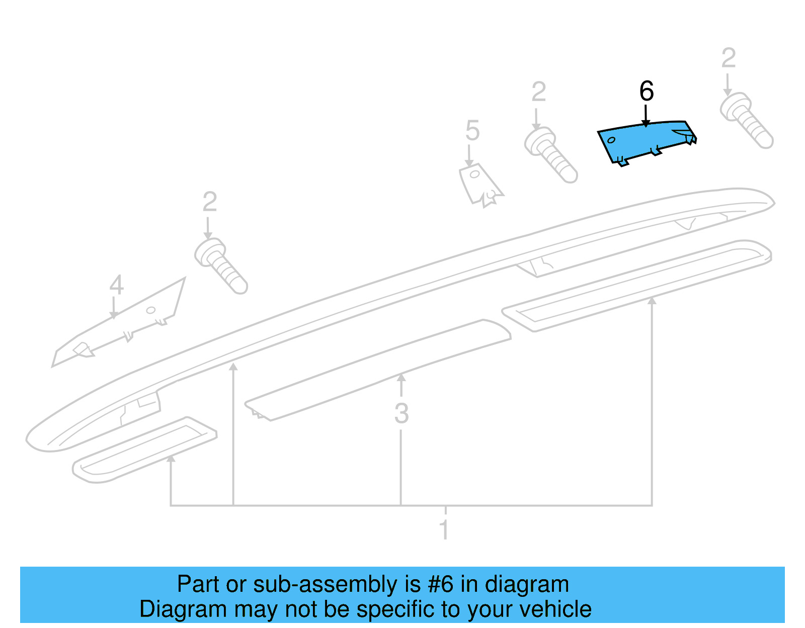 Rear Cap 7L6-860-149-8Z8 - View 6