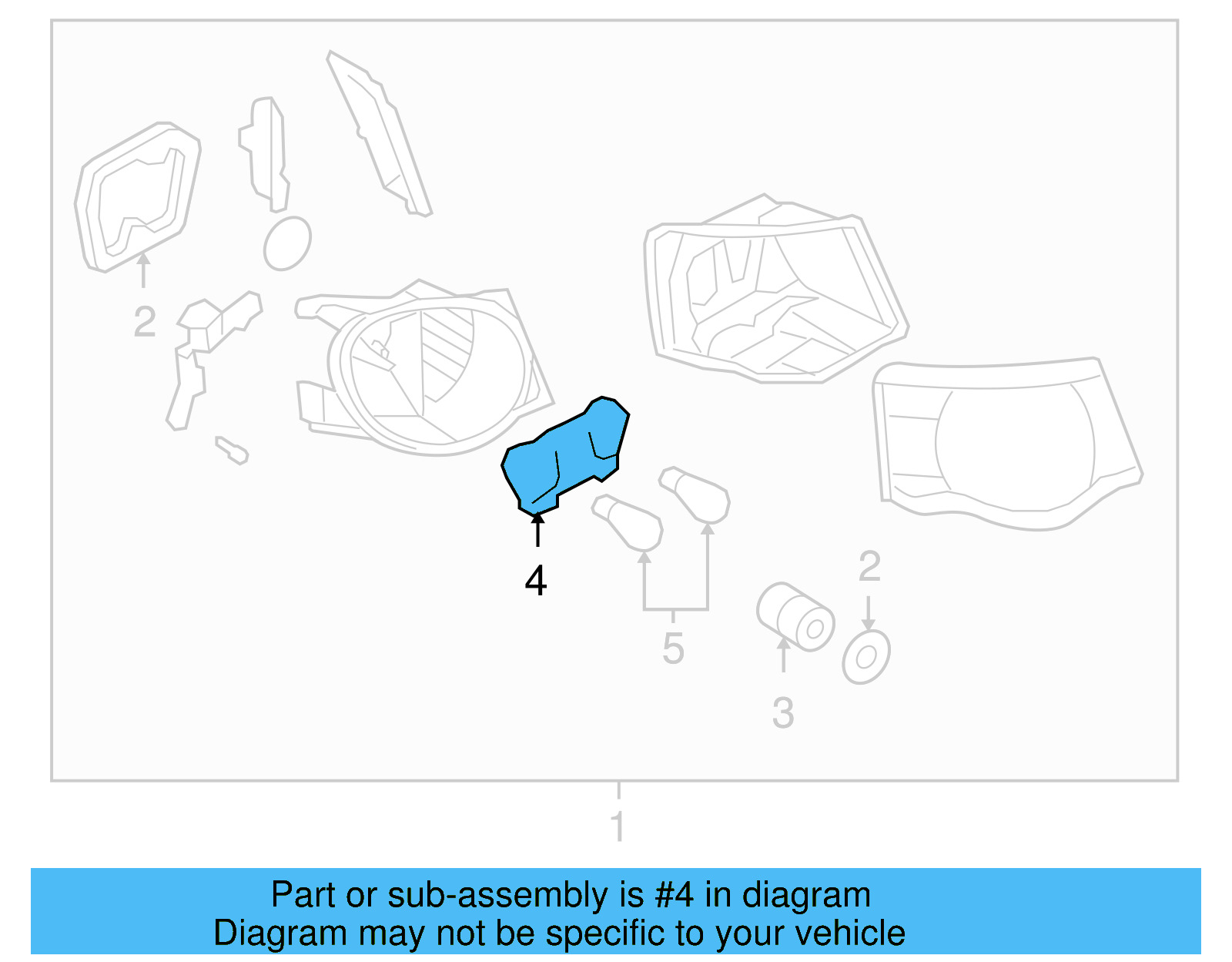 Socket Plate 1K5-945-257 - View 7