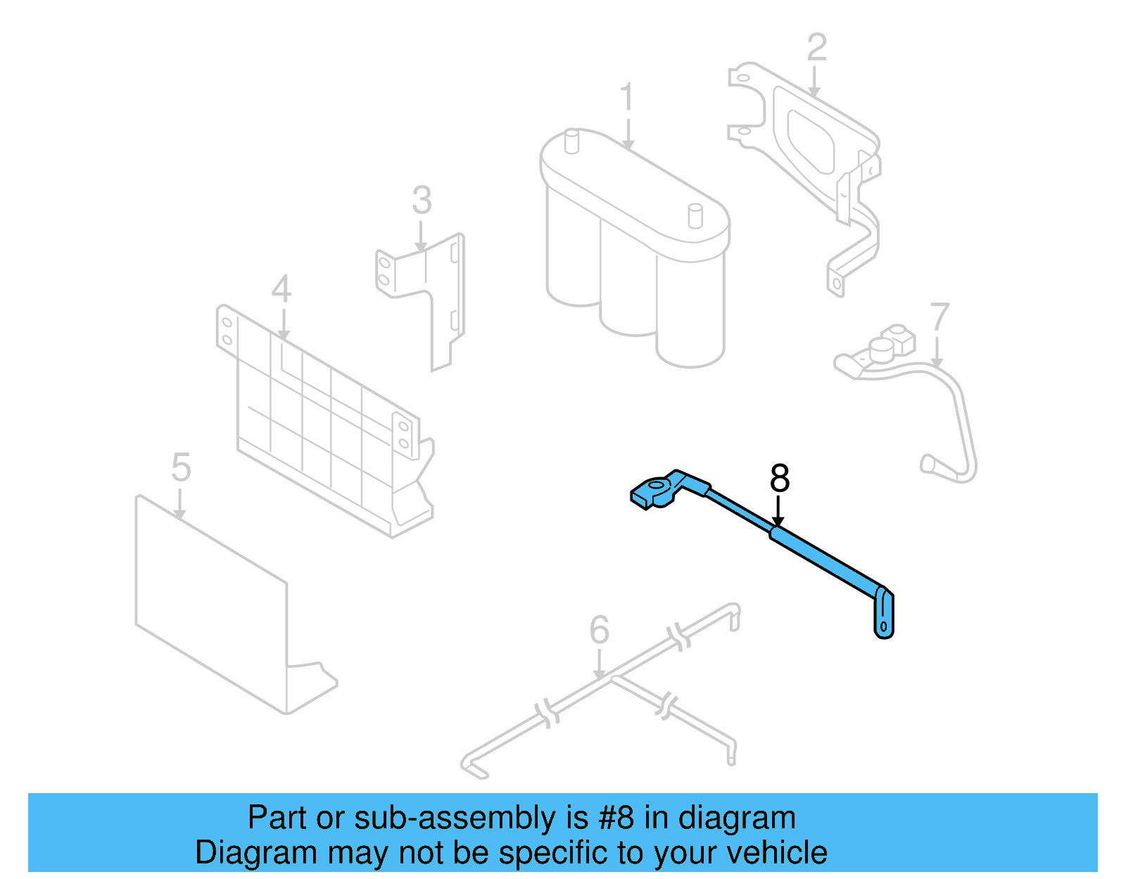 Negative Cable 1K0-971-243 - View 8